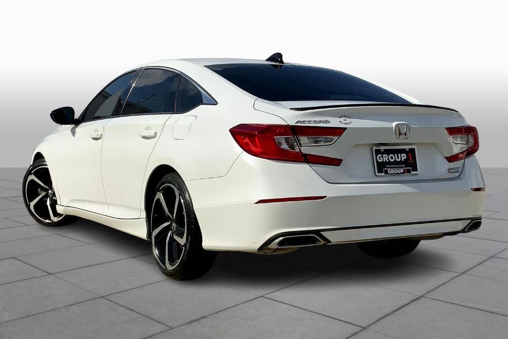 used 2021 Honda Accord car, priced at $19,999