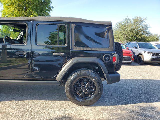 used 2021 Jeep Wrangler car, priced at $33,178