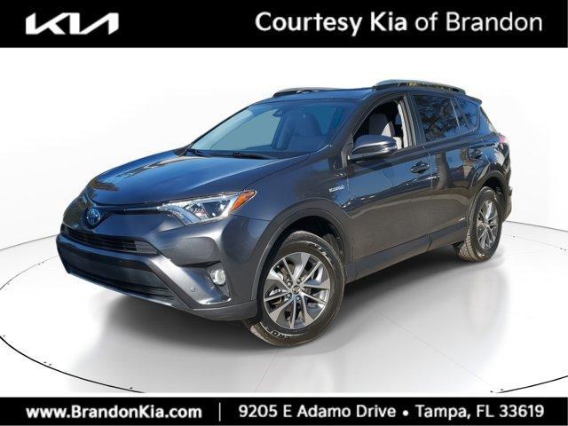 used 2018 Toyota RAV4 Hybrid car, priced at $19,399