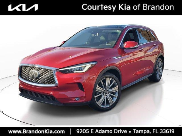 used 2022 INFINITI QX50 car, priced at $30,880