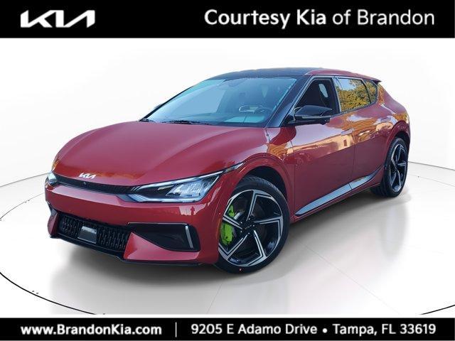 used 2023 Kia EV6 car, priced at $29,374