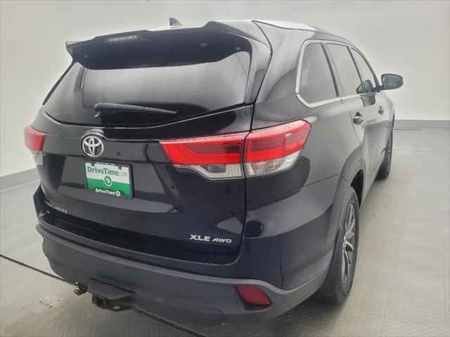used 2019 Toyota Highlander car, priced at $25,195