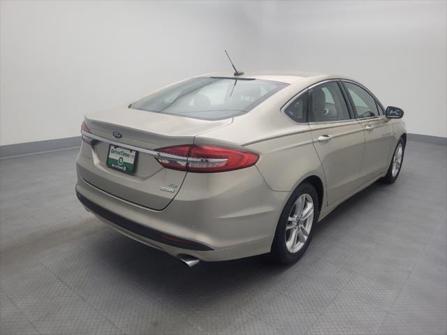 used 2018 Ford Fusion car, priced at $16,295