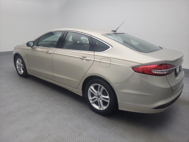 used 2018 Ford Fusion car, priced at $16,295