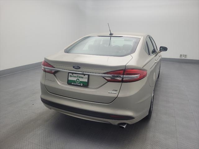 used 2018 Ford Fusion car, priced at $16,295