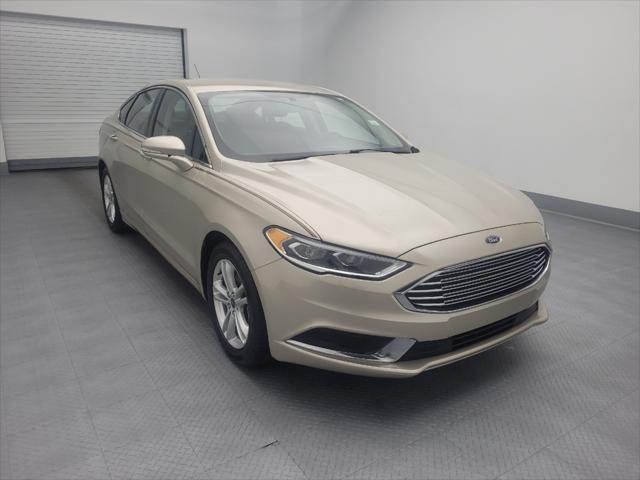 used 2018 Ford Fusion car, priced at $16,295