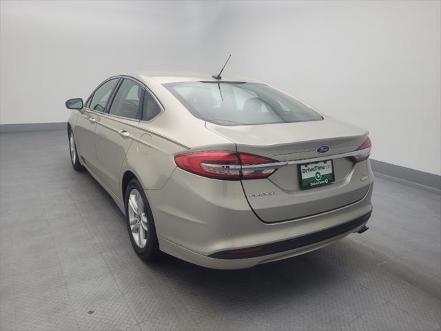 used 2018 Ford Fusion car, priced at $16,295