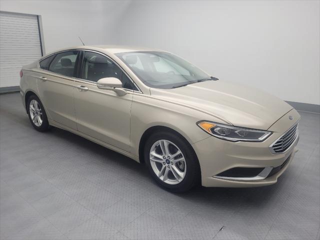 used 2018 Ford Fusion car, priced at $16,295