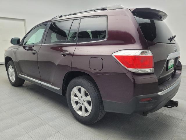 used 2013 Toyota Highlander car, priced at $17,395