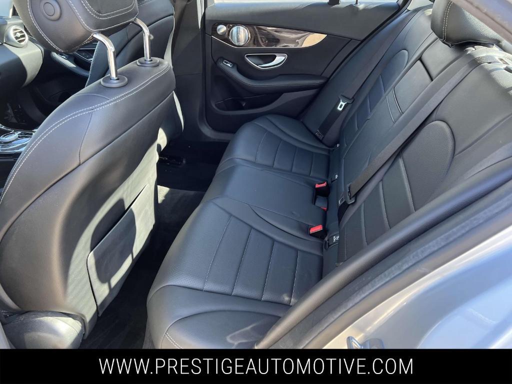 used 2018 Mercedes-Benz C-Class car, priced at $20,995