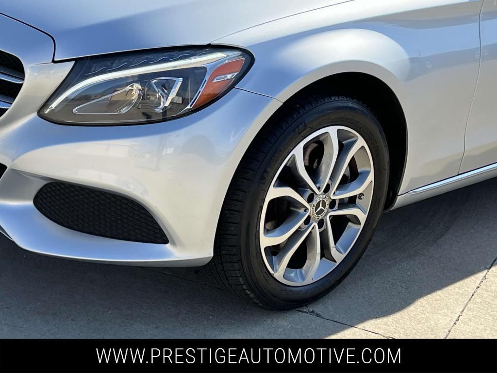 used 2018 Mercedes-Benz C-Class car, priced at $20,995