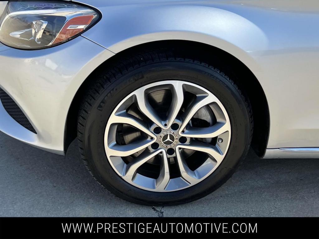 used 2018 Mercedes-Benz C-Class car, priced at $20,995