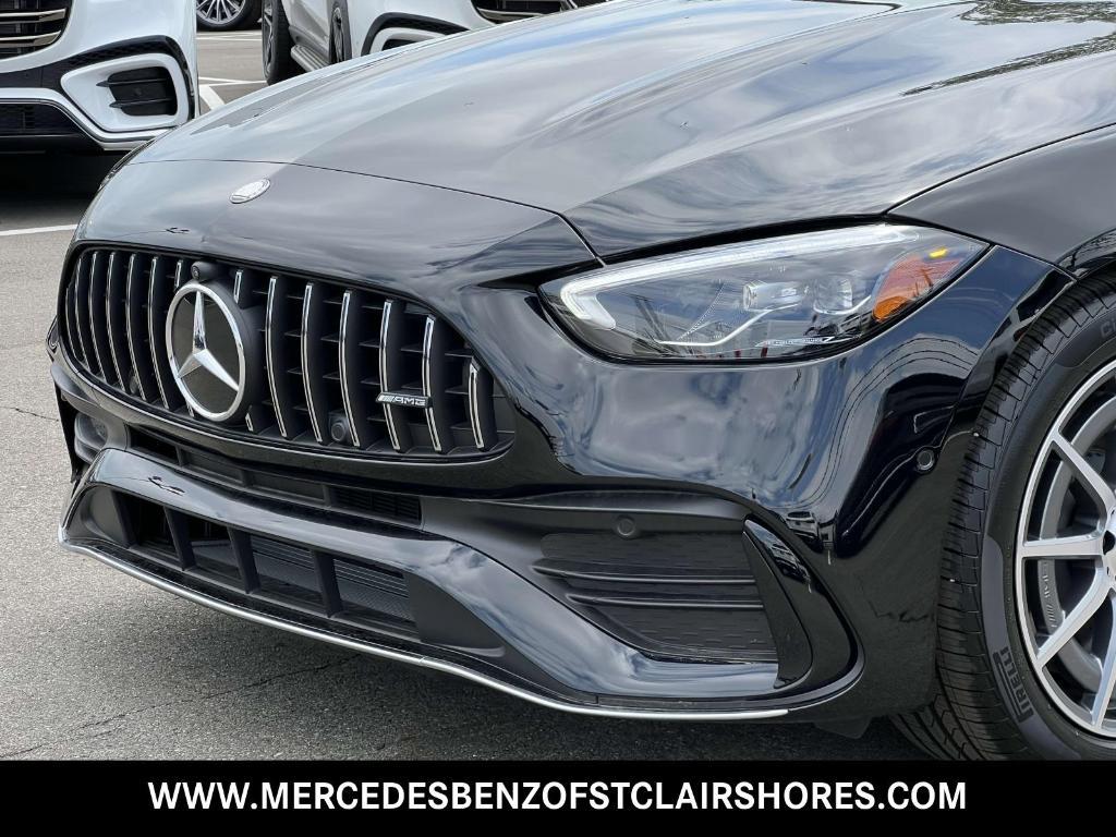new 2025 Mercedes-Benz AMG C 43 car, priced at $66,270