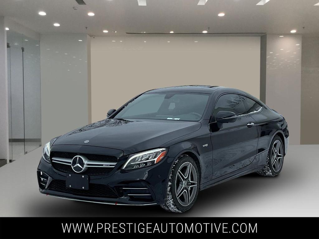 used 2020 Mercedes-Benz AMG C 43 car, priced at $37,974