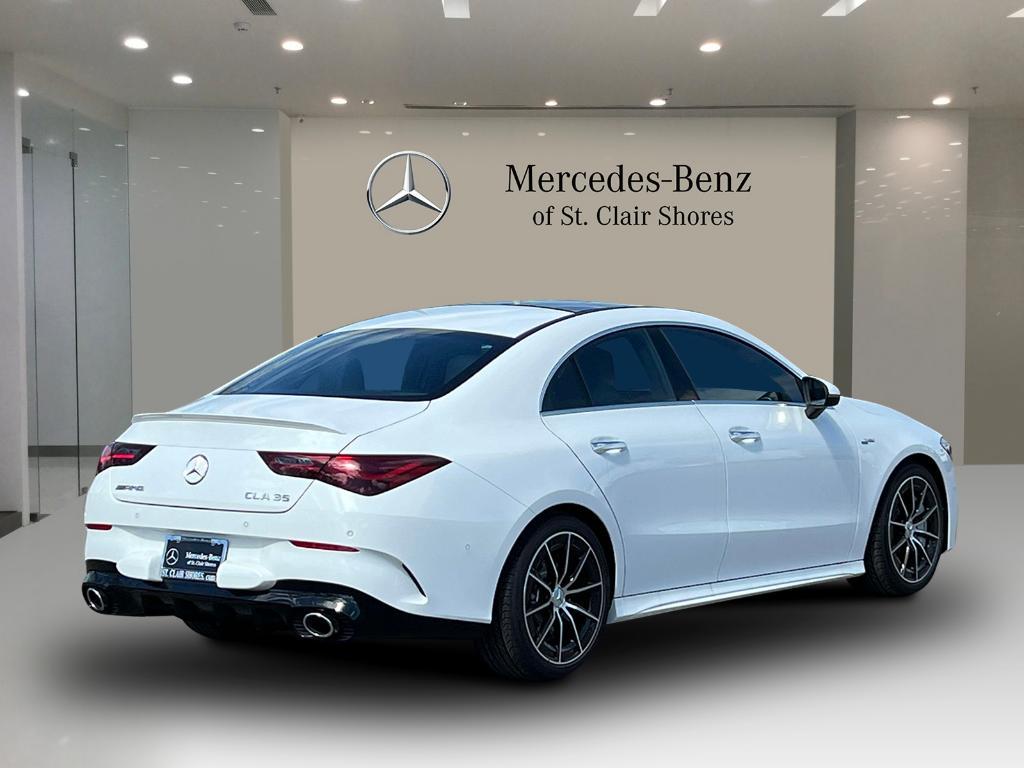 new 2025 Mercedes-Benz AMG CLA 35 car, priced at $57,285