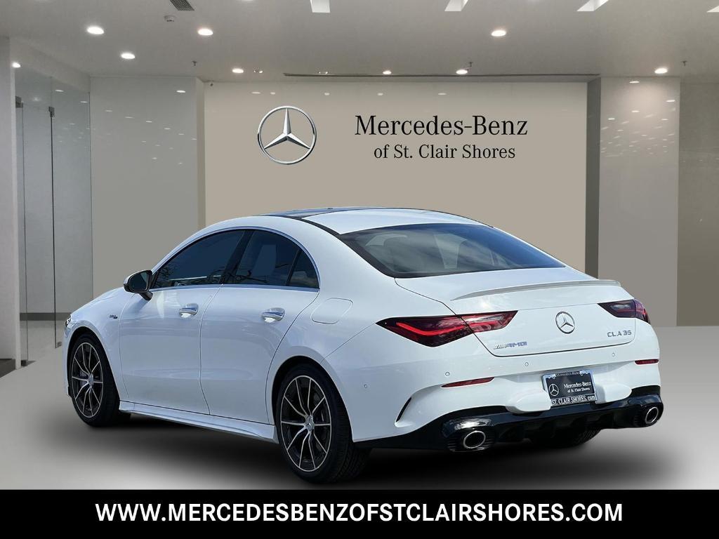 new 2025 Mercedes-Benz AMG CLA 35 car, priced at $57,285