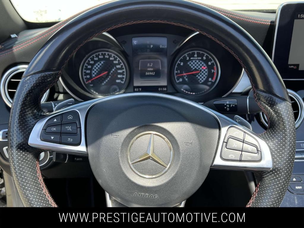 used 2017 Mercedes-Benz AMG C 43 car, priced at $30,798