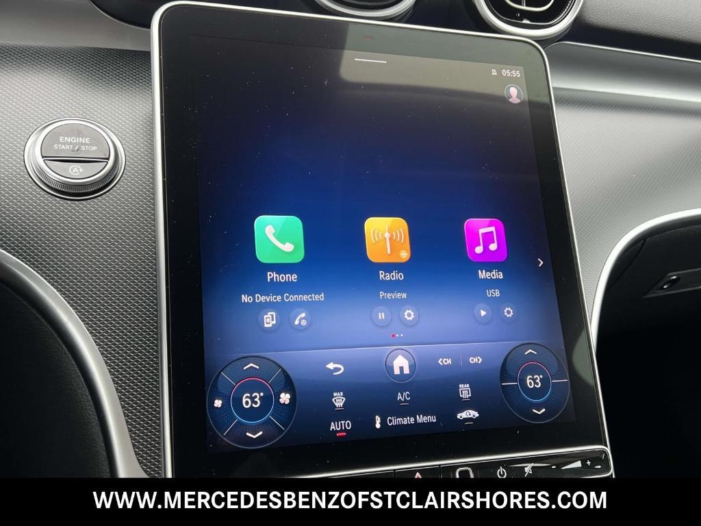 new 2025 Mercedes-Benz C-Class car, priced at $52,050