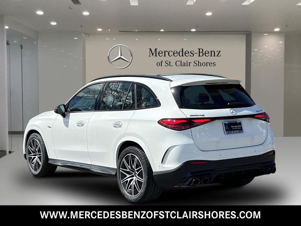 new 2025 Mercedes-Benz AMG GLC 43 car, priced at $70,980