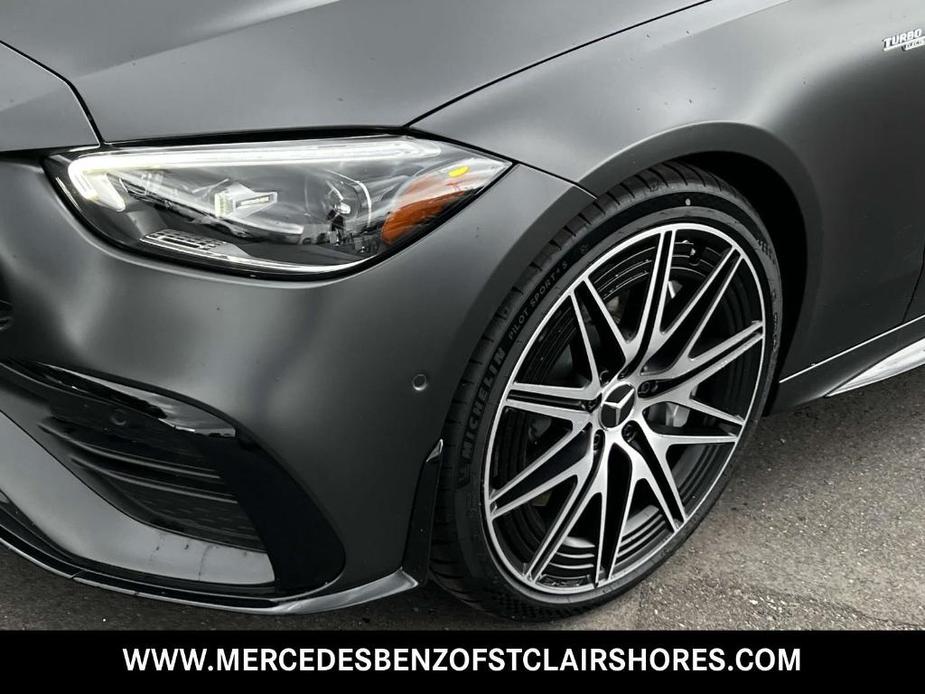 new 2024 Mercedes-Benz AMG C 43 car, priced at $81,200