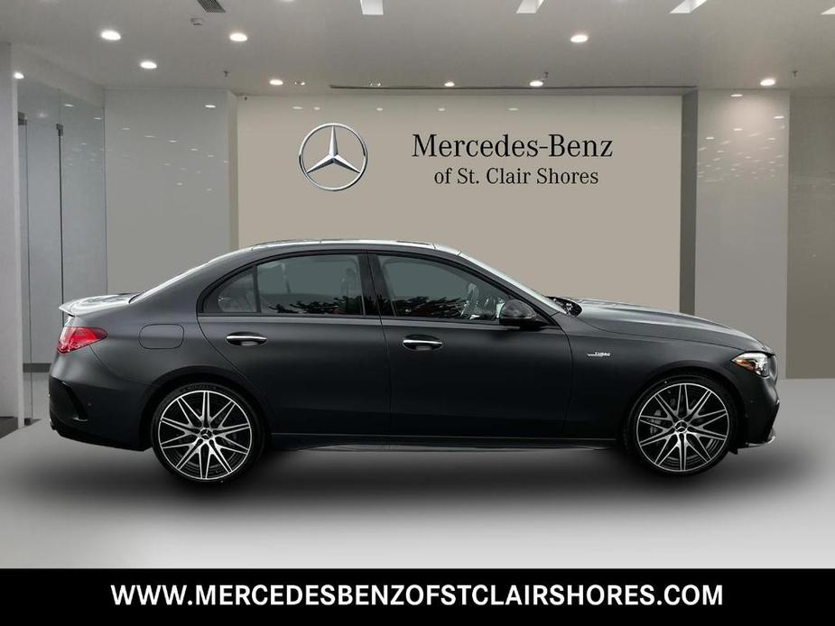 new 2024 Mercedes-Benz AMG C 43 car, priced at $81,200