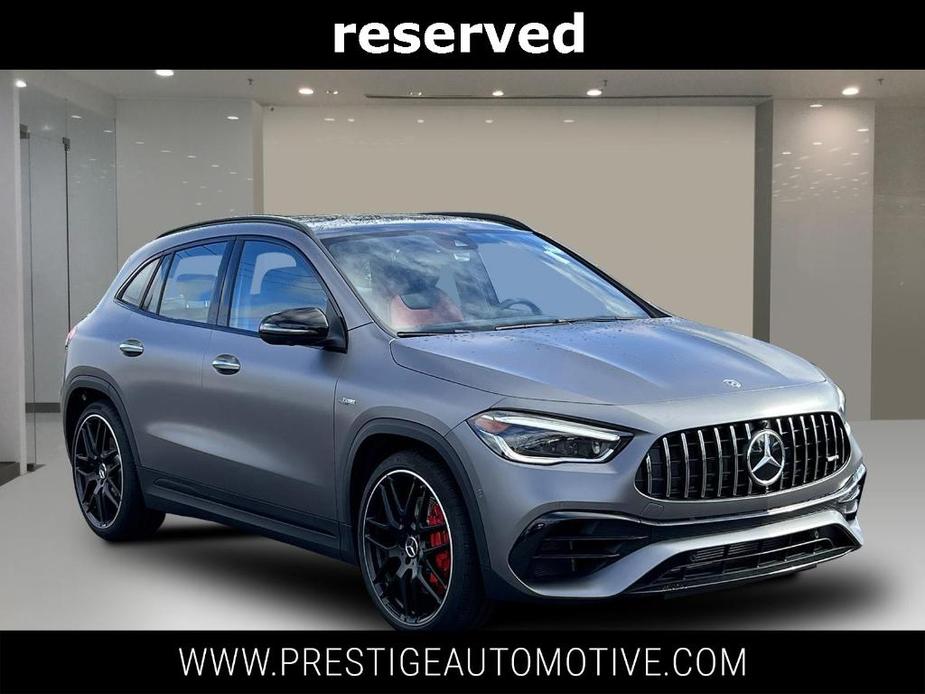 used 2022 Mercedes-Benz AMG GLA 45 car, priced at $46,495