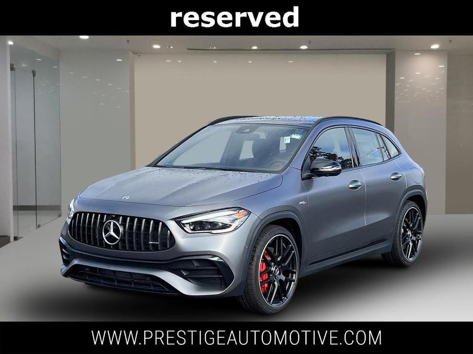 used 2022 Mercedes-Benz AMG GLA 45 car, priced at $46,495