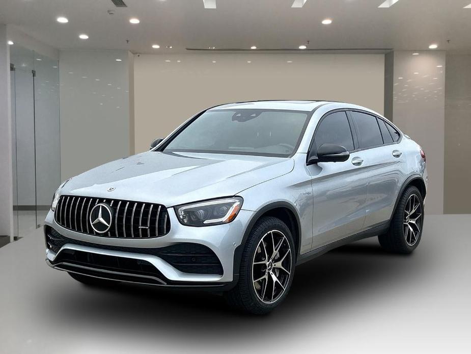 used 2021 Mercedes-Benz AMG GLC 43 car, priced at $37,290