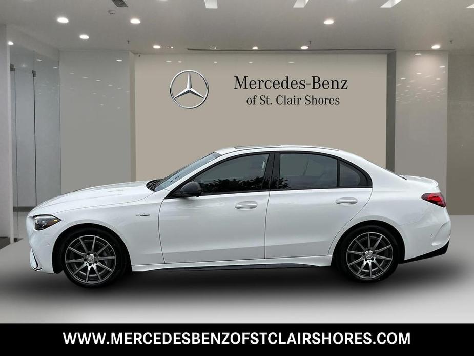 new 2024 Mercedes-Benz AMG C 43 car, priced at $64,190