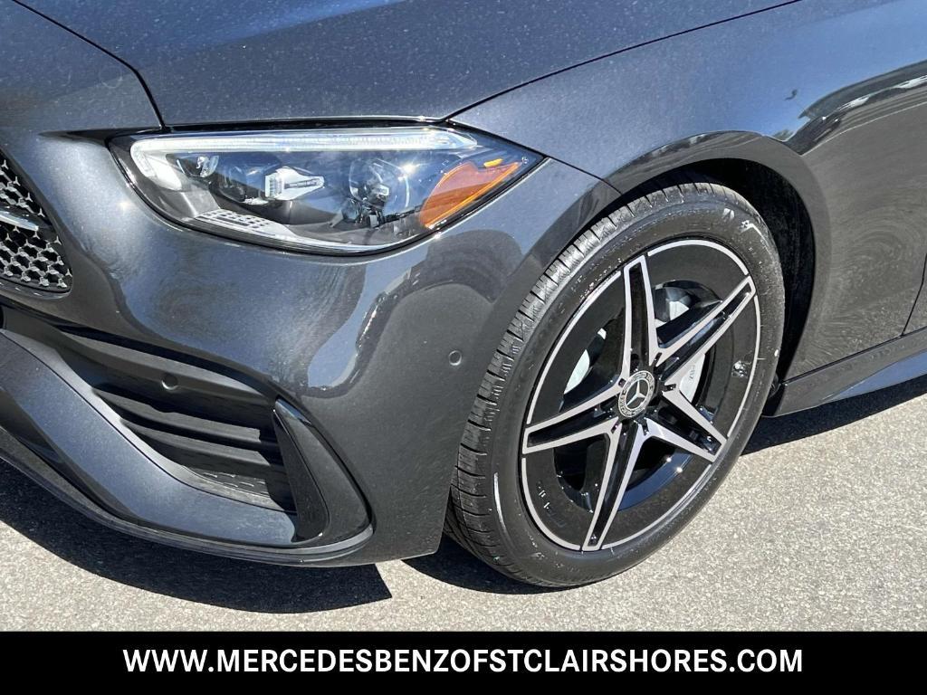 new 2025 Mercedes-Benz C-Class car, priced at $61,310