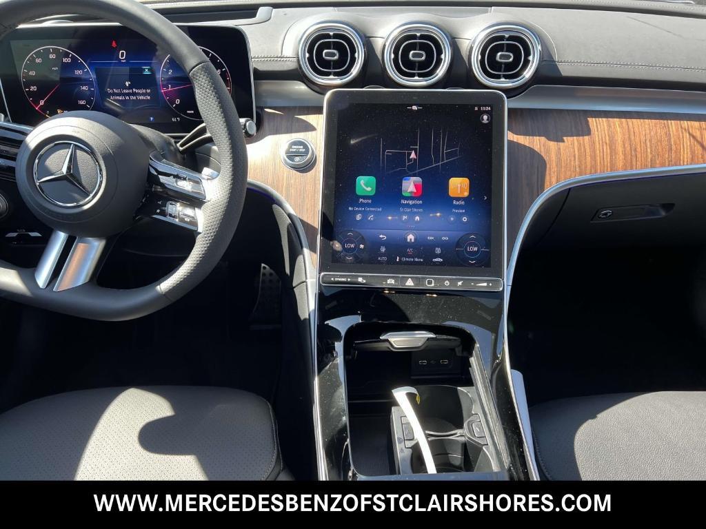 new 2025 Mercedes-Benz C-Class car, priced at $61,310