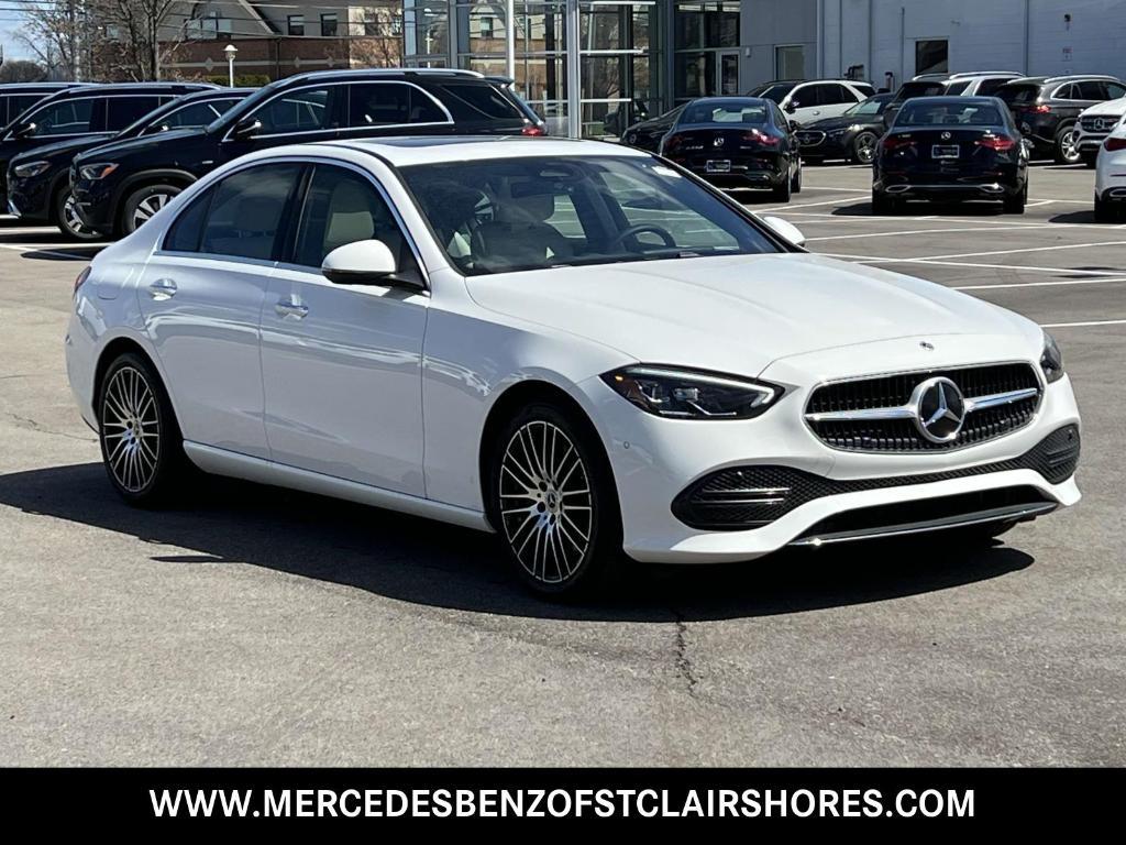 new 2025 Mercedes-Benz C-Class car, priced at $51,635