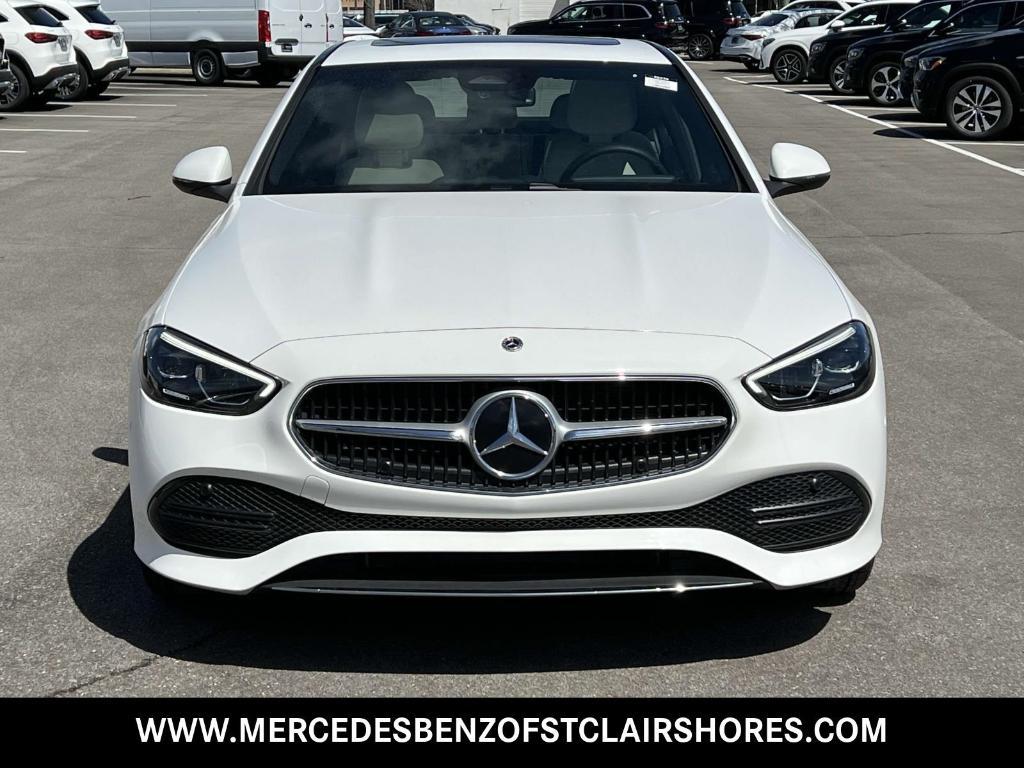 new 2025 Mercedes-Benz C-Class car, priced at $51,635