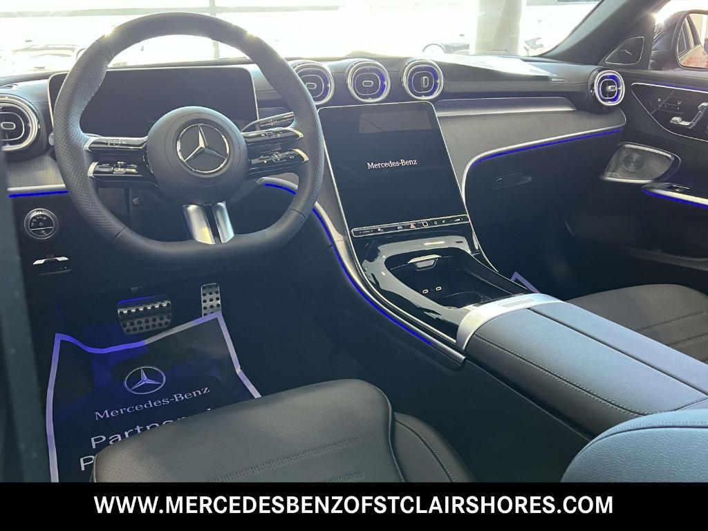 new 2025 Mercedes-Benz C-Class car, priced at $61,215