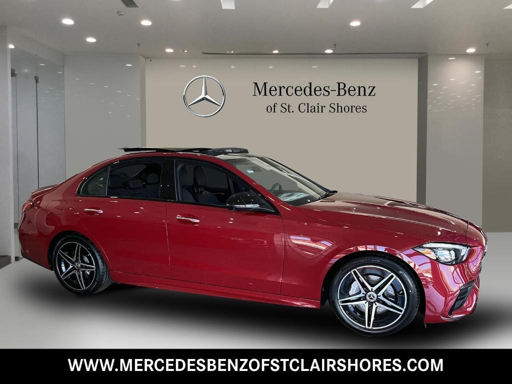 new 2025 Mercedes-Benz C-Class car, priced at $61,215