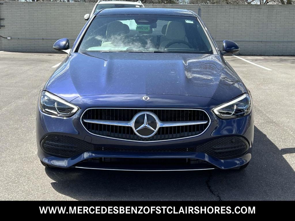 new 2025 Mercedes-Benz C-Class car, priced at $54,685