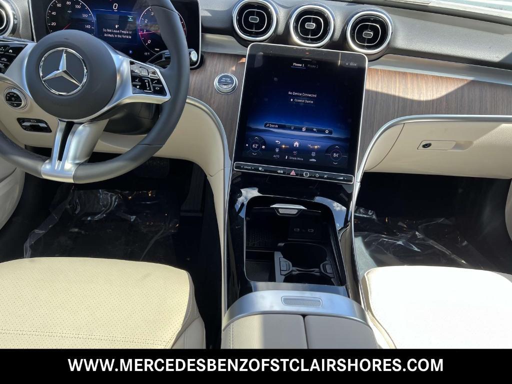 new 2025 Mercedes-Benz C-Class car, priced at $54,685