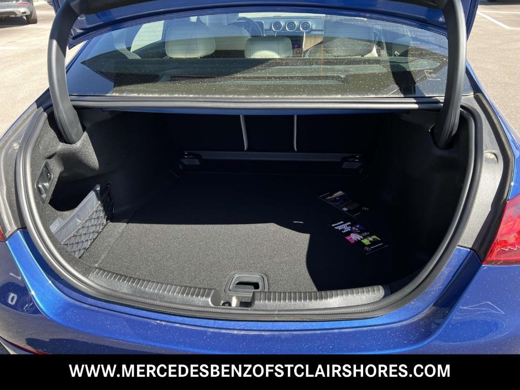new 2025 Mercedes-Benz C-Class car, priced at $52,760