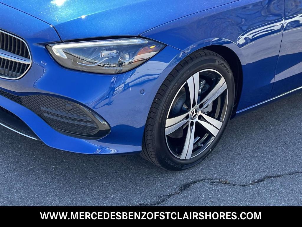 new 2025 Mercedes-Benz C-Class car, priced at $52,760