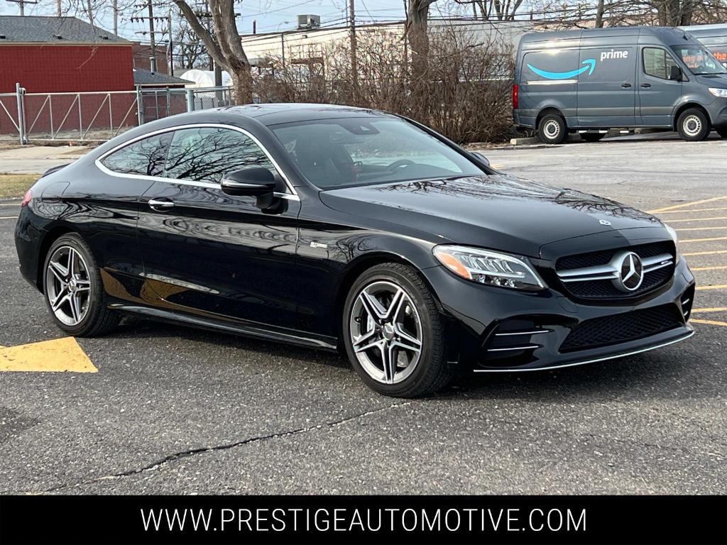 used 2023 Mercedes-Benz AMG C 43 car, priced at $52,598