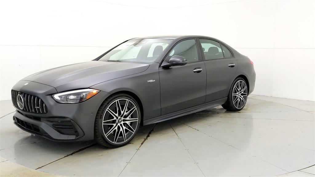 new 2024 Mercedes-Benz AMG C 43 car, priced at $73,113