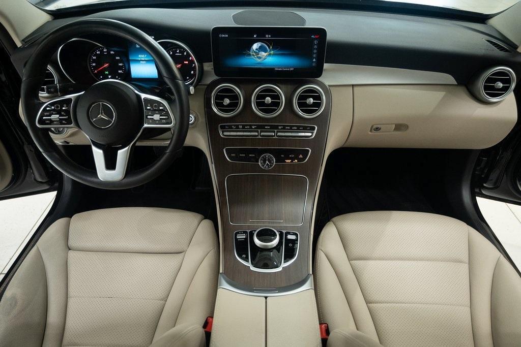 used 2019 Mercedes-Benz C-Class car, priced at $19,843