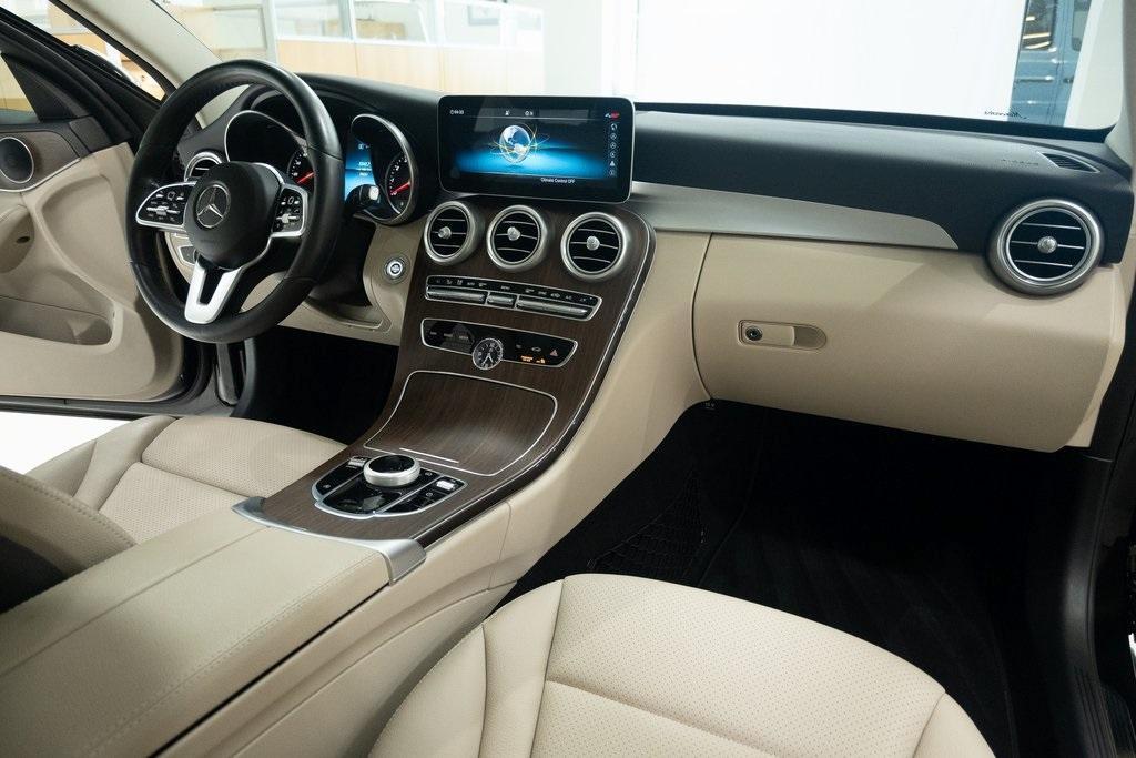 used 2019 Mercedes-Benz C-Class car, priced at $19,843