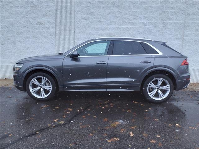 used 2021 Audi Q8 car, priced at $42,648