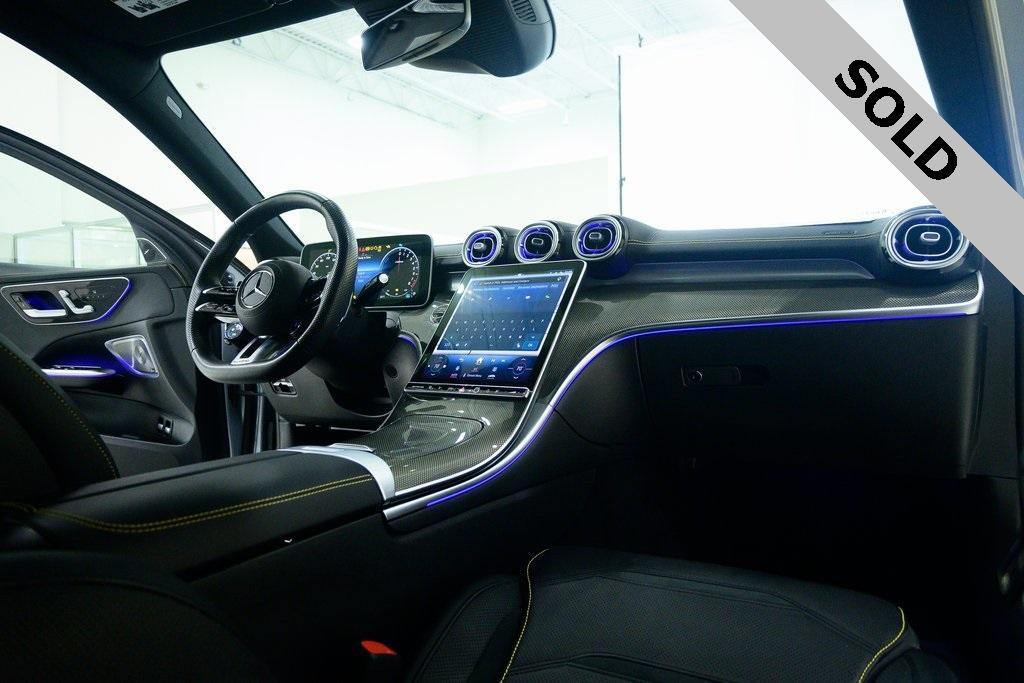 used 2024 Mercedes-Benz AMG C 63 car, priced at $69,894