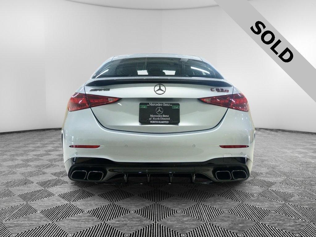 used 2024 Mercedes-Benz AMG C 63 car, priced at $69,894
