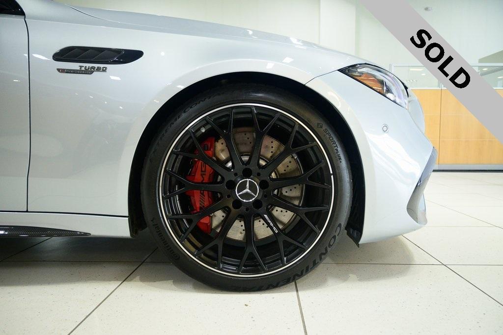 used 2024 Mercedes-Benz AMG C 63 car, priced at $69,894