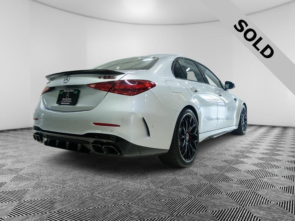 used 2024 Mercedes-Benz AMG C 63 car, priced at $69,894