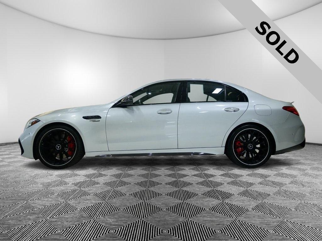 used 2024 Mercedes-Benz AMG C 63 car, priced at $69,894