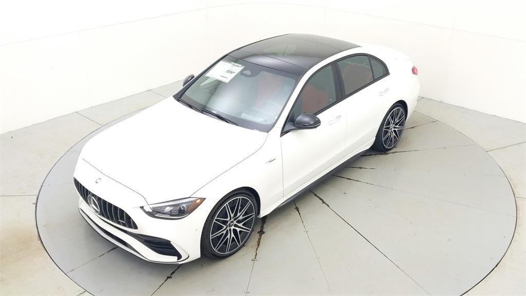 new 2024 Mercedes-Benz AMG C 43 car, priced at $72,285